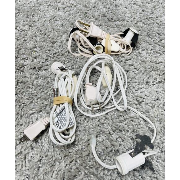 Socket Cords for Christmas Village Houses Bundle Set Of 3 Replacements - Picture 3 of 9